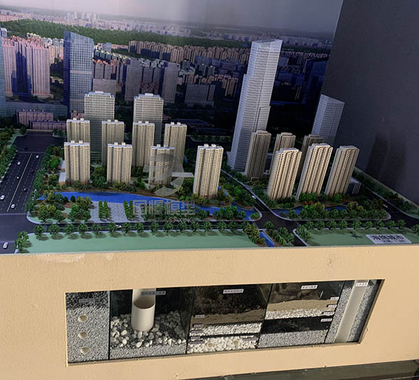 青县建筑模型
